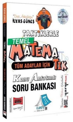 Tüm Adaylar İçin Taktiklerle Temel Matematik Konu Anlatımlı Soru Bankası