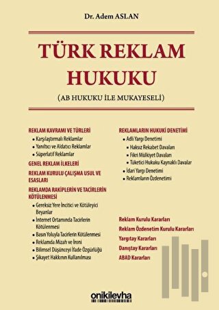 Türk Reklam Hukuku (Ciltli)