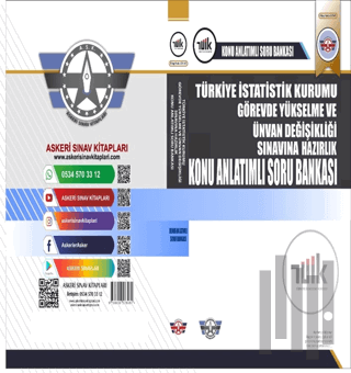 Türkiye İstatistik Kurumu Görevde Yükselme ve Ünvan Değişikliği Sınavına Hazırlık Konu Anlatımlı Soru Bankası