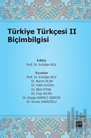 Türkiye Türkçesi 2 Biçimbilgisi