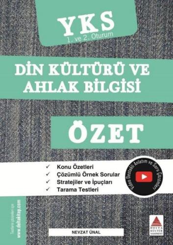 TYT AYT Din Kültürü ve Ahlak Bilgisi Özet