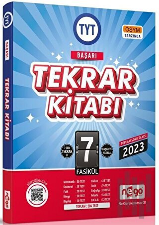 TYT Başarı Tekrar Kitabı Tek Kitap | Kitap Ambarı