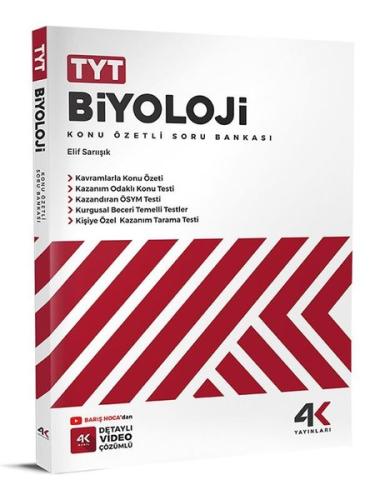 TYT Biyoloji Konu Özetli Soru Bankası