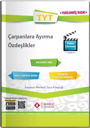 TYT Çarpanlara Ayırma Özdeşlikler | Kitap Ambarı