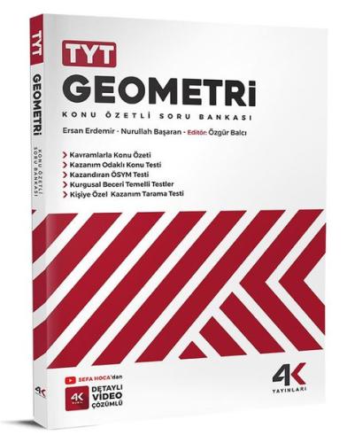 TYT Geometri Konu Özetli Soru Bankası