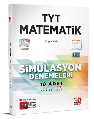 TYT Simülasyon Matematik Denemeleri | Kitap Ambarı