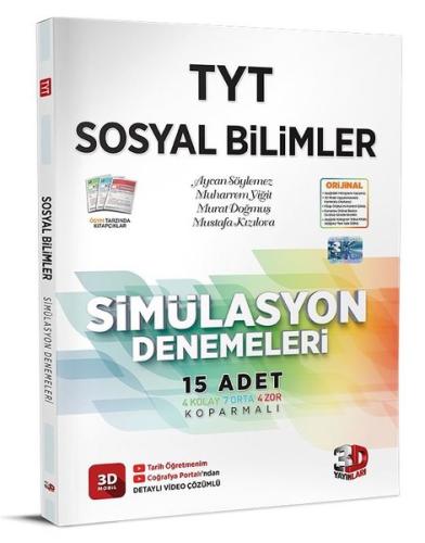 TYT Simülasyon Sosyal Bilimler Denemeleri | Kitap Ambarı