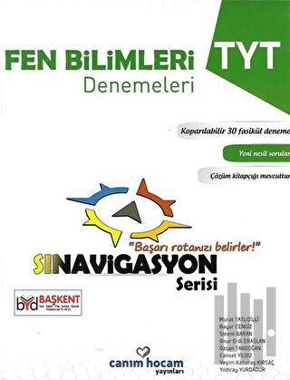 TYT Sınavigasyon Serisi Fen Bilimleri Koparılabilir 30 Fasikül Deneme 