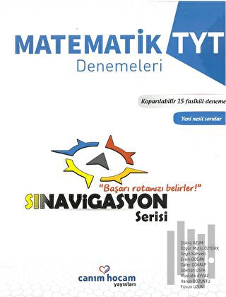 TYT Sınavigasyon Serisi Matematik Koparılabilir 15 Fasikül Deneme | Ki