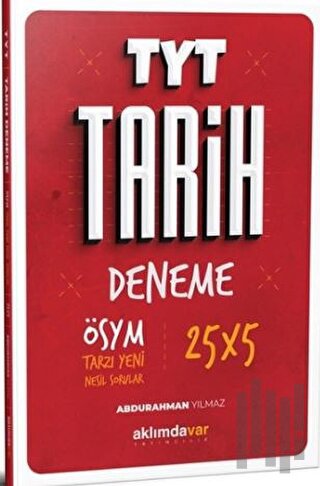 TYT Tarih 5X25 Çözümlü Deneme