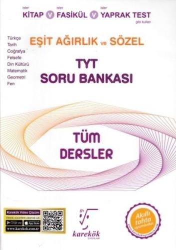 TYT Tüm Dersler Eşit Ağırlık ve Sözel Soru Bankası