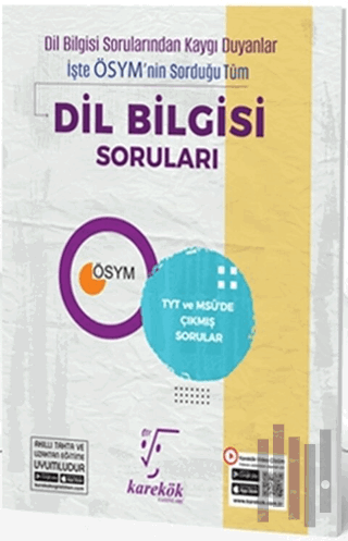 TYT ve MSÜ Dil Bilgisi Çıkmış Sorular
