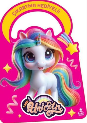 Unicorn Işıltılı Çantam Boyama Kitabı