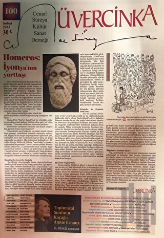 Üvercinka Dergisi Sayı: 100 Şubat 2023