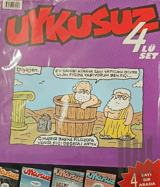 Uykusuz Dergisi 4"lü Set 2024 - 2