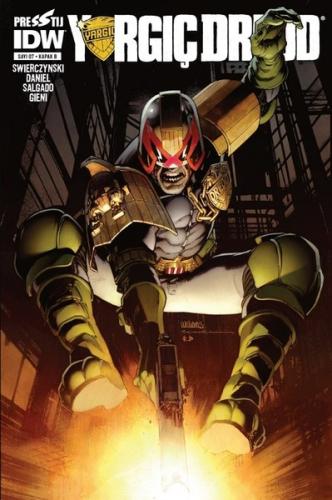 Yargıç Dredd Sayı 7 Kapak B-Çizgi Roman Dergisi