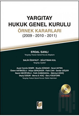 Yargıtay Hukuk Genel Kurulu Örnek Kararları (Ciltli)