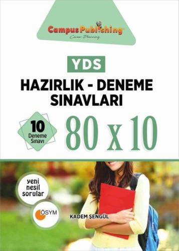 YDS Hazırlık-Deneme Sınavları 80 x 10 - 10 Deneme Sınavı