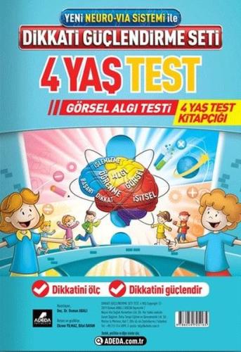 Yeni Neuro-Via Sistemi İle Dikkati Güçlendirme Seti 4 Yaş Test-Görsel Algı Testi