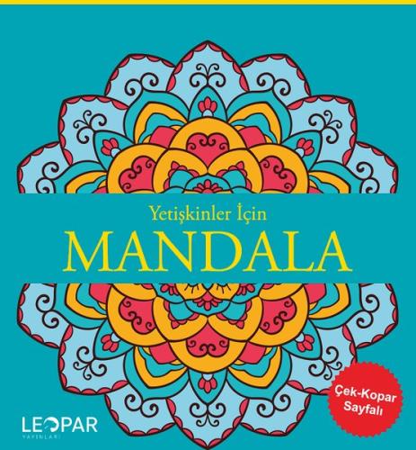 Yetişkinler İçin Mandala - Mavi | Kitap Ambarı