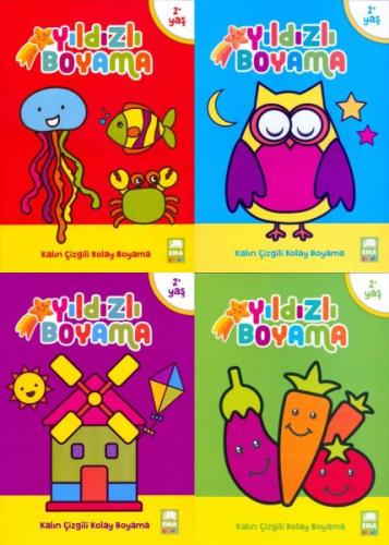Yıldız Boyama 4 Lü Set | Kitap Ambarı