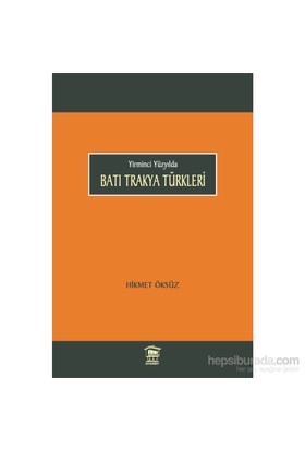 Batı Trakya Türkleri | Kitap Ambarı
