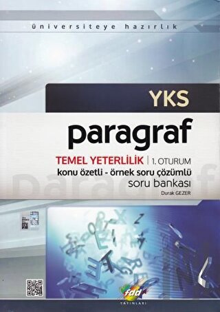 YKS TYT Paragraf Soru Bankası Konu Özetli Örnek Çözümlü | Kitap Ambarı